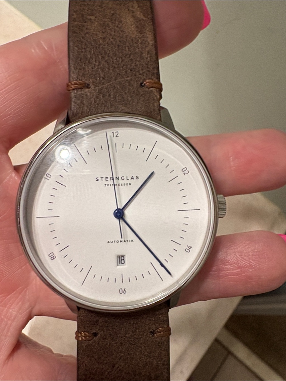 Naos XL Automatic Watch - Brown/White - Picture 4 of 4
